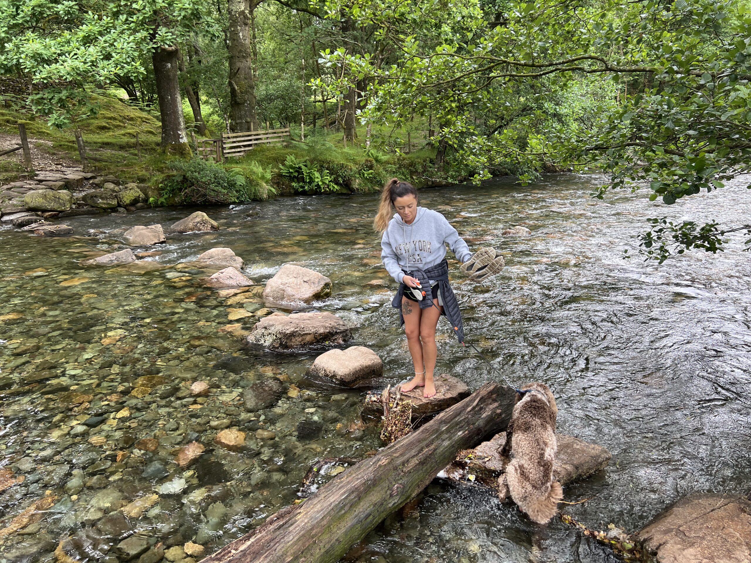 Exploration across water