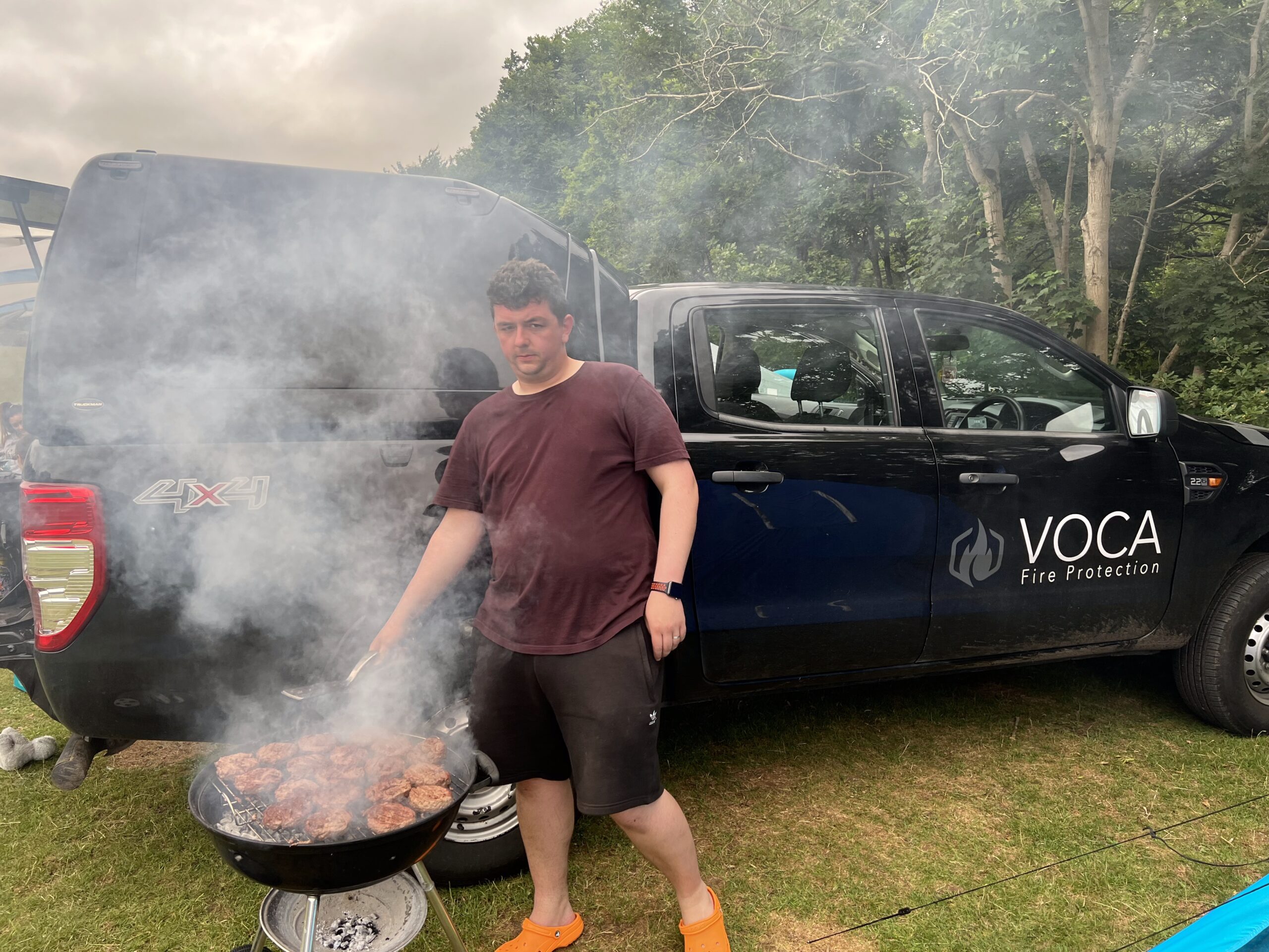 Cooking on Barbecue