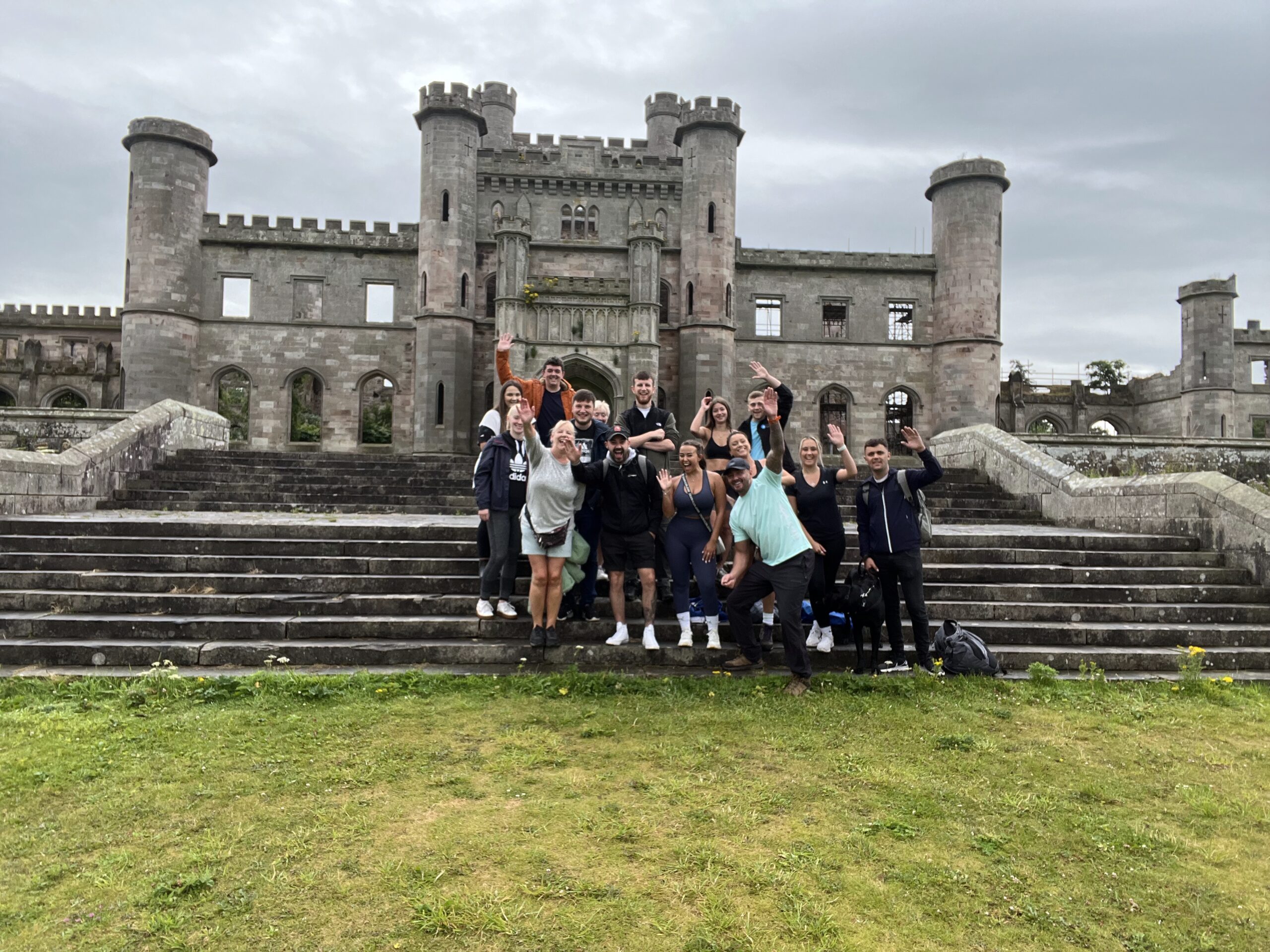 Team Picture at Castle