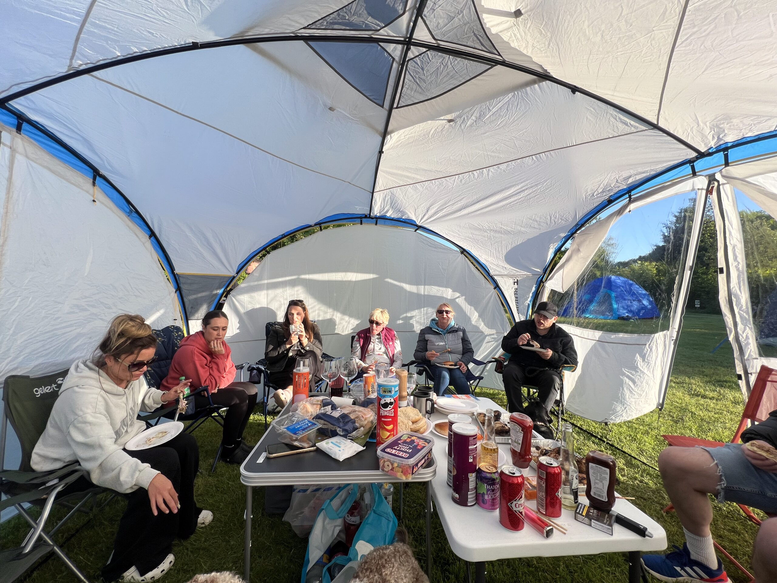 Big Tent with Food